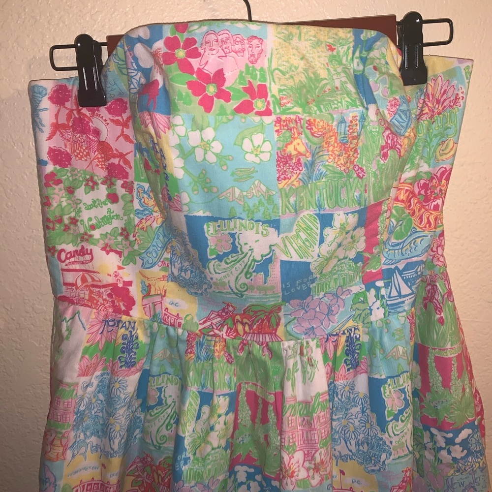 Lilly Pulitzer state of mind dress - Picture 8 of 11